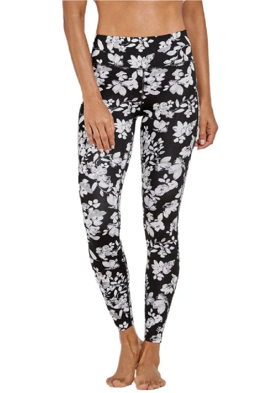 Massive Savings Women's High-Rise Asana Yoga Leggings | Black Dynamic Floral