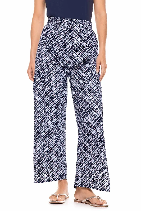 Flash Discount Women's Reef Overlap Pants | Navy Gulf Stream Stripe