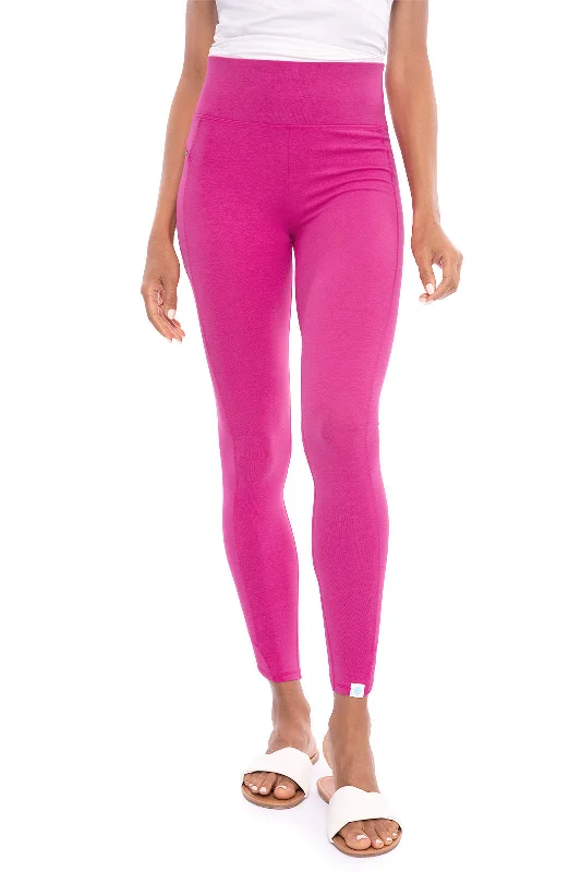 Your Timeless Wardrobe Awaits Women's LumaLeo Summer Leggings | Magnolia Pink