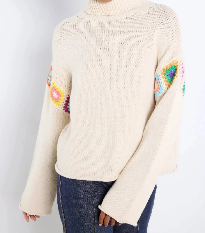 Shop Ladies Clothes In The Loop Sweater In Salty