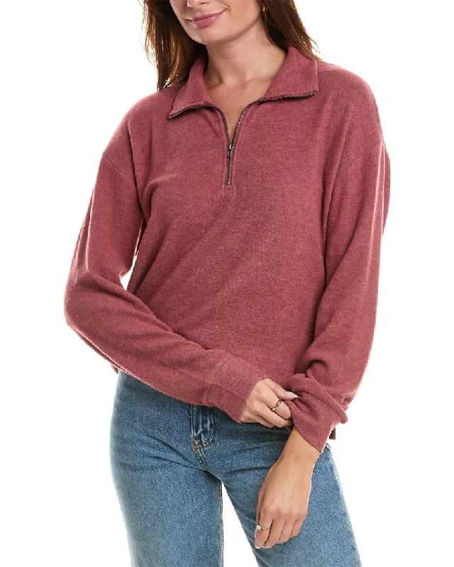 Trendy Boutiques Online Socialite Evie 1/4-Zip Pullover