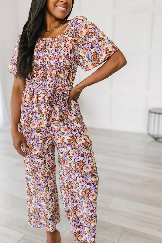 Clearance Sale, All Cheap Better Than Fine Floral Jumpsuit In Multi