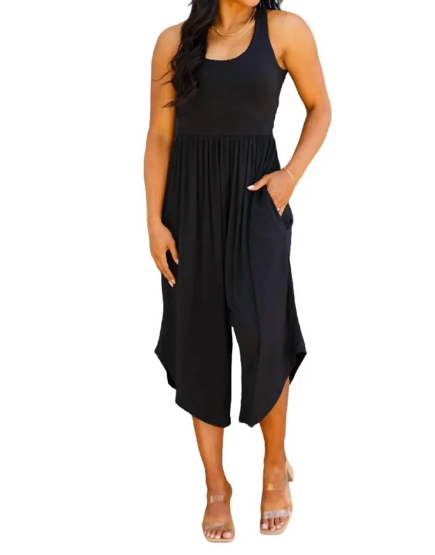 Colorful Clothing Good Idea Jumpsuit In Black