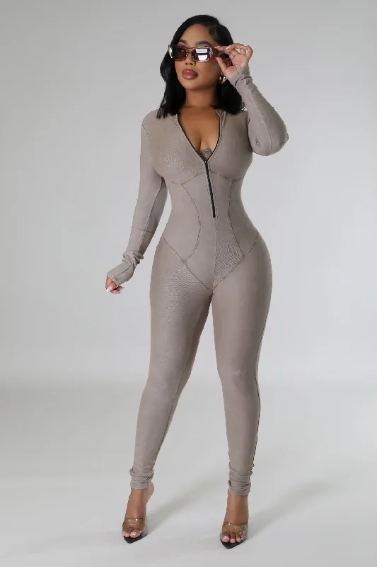 Affordable Women's Clothing Online Make The Move Jumpsuit