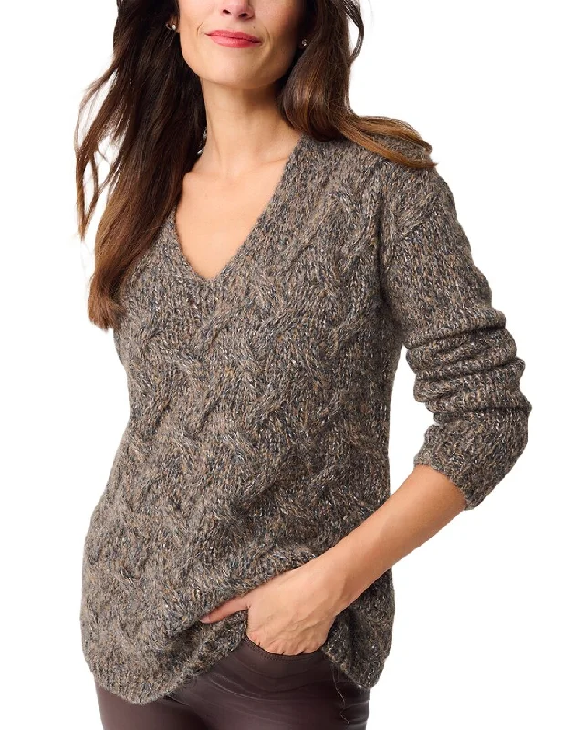 Gorgeous Glamour Collection J.McLaughlin Lenore Alpaca & Wool-Blend Sweater