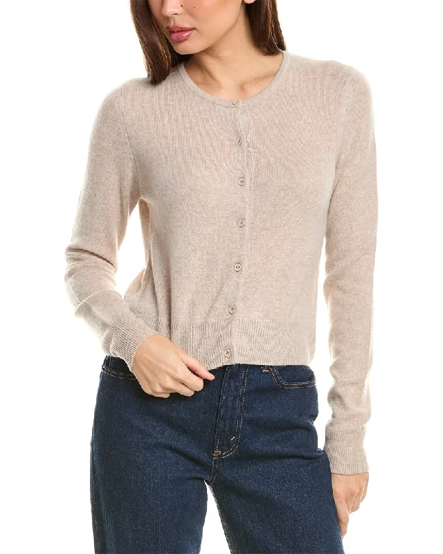 Special Offers Forte Cashmere Cropped Cashmere Cardigan