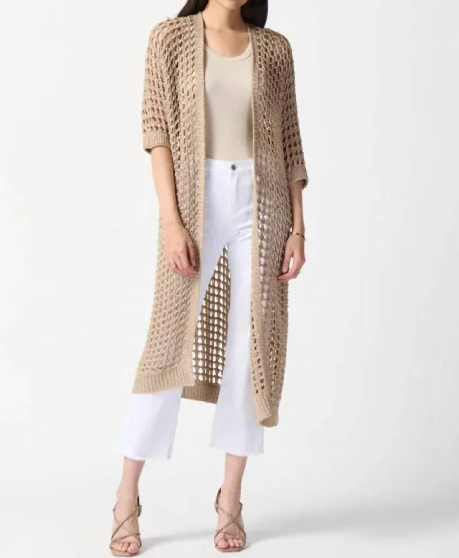 Online Boutiques Affordable Mint Cardigan In Champagne