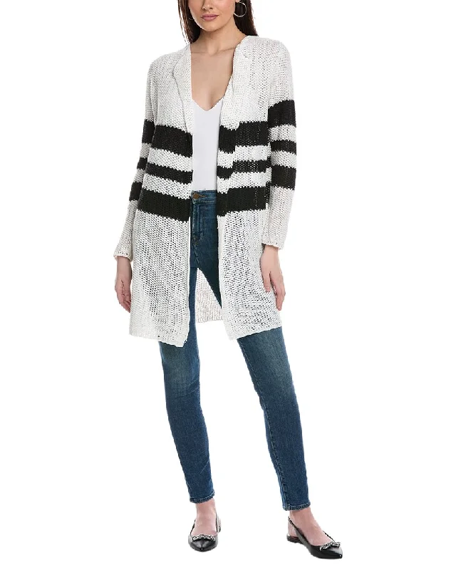 Chic Casual Wardrobe Essentials Rain + Rose Stripe Cardigan