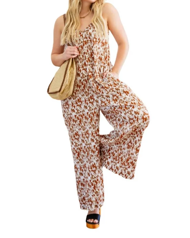 Bold and Elegant Women's Fashion Favorite Festival Jumpsuit In Multi