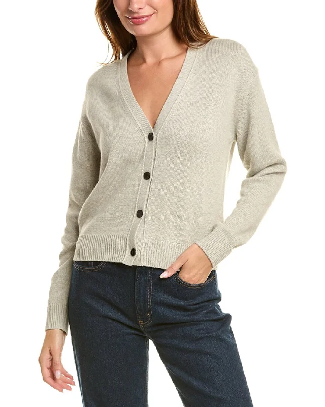 Clothes Women Theory V-Neck Cashmere-Blend Cardigan