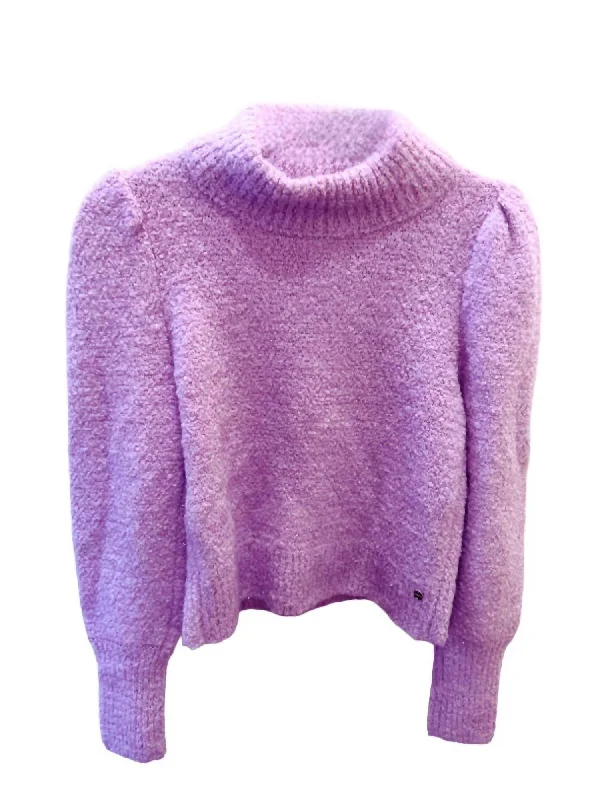 Best Online Women's Boutiques Sparkle Sweater In Lilac