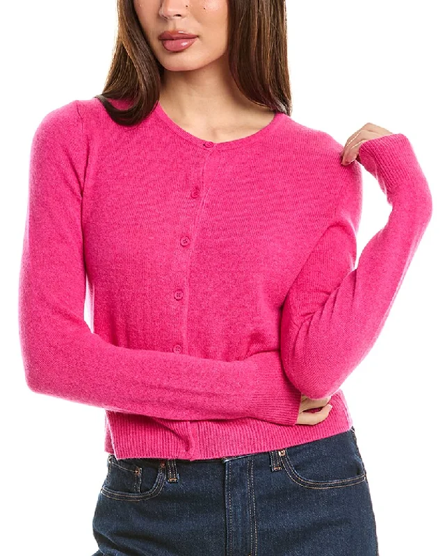 The Latest Fashion Trends Forte Cashmere Cropped Cashmere Cardigan