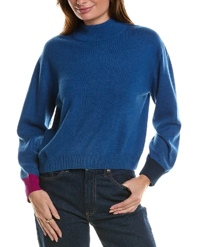 Clearance Sale, All Cheap Forte Cashmere Crop Cashmere Pullover