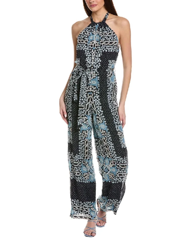 Women Wear Online Reiss Cassis Printed Resort Jumpsuit