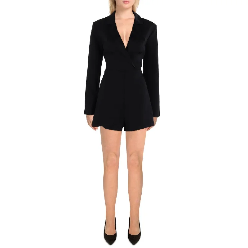 Season Sale Womens Blazer Short Romper