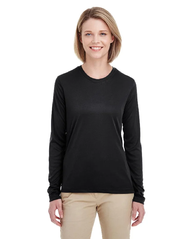 All Season Fashion Collection UltraClub Ladies Cool & Dry Performance Long-Sleeve Top