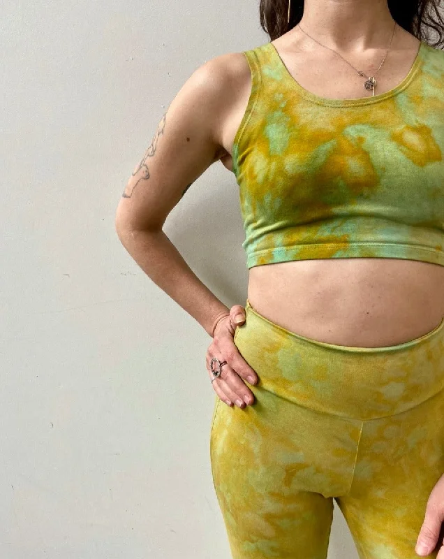 Unleash Your Trendy Side Organic Peitho Tank in Pistachio