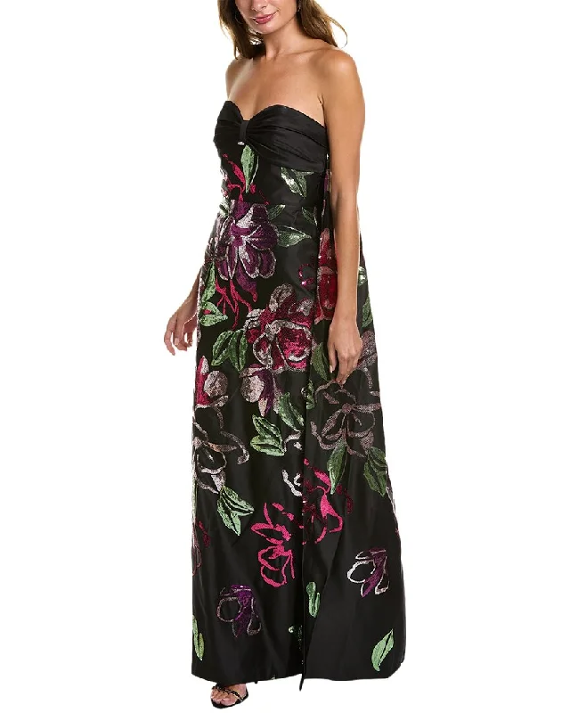 Everyday Fashion Marchesa Notte Strapless Gown