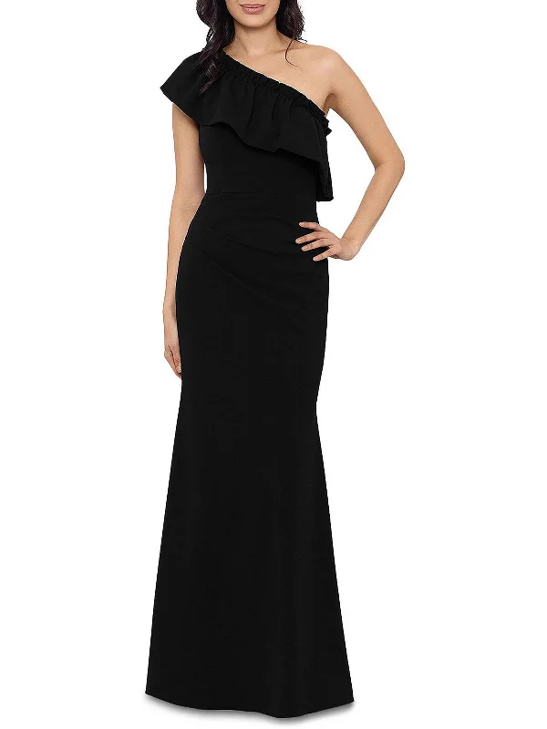 Exclusive Women's Fashion Collection Womens One Shoulder Maxi Evening Dress